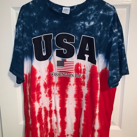 Tops - USA Tie Dye T-Shirt